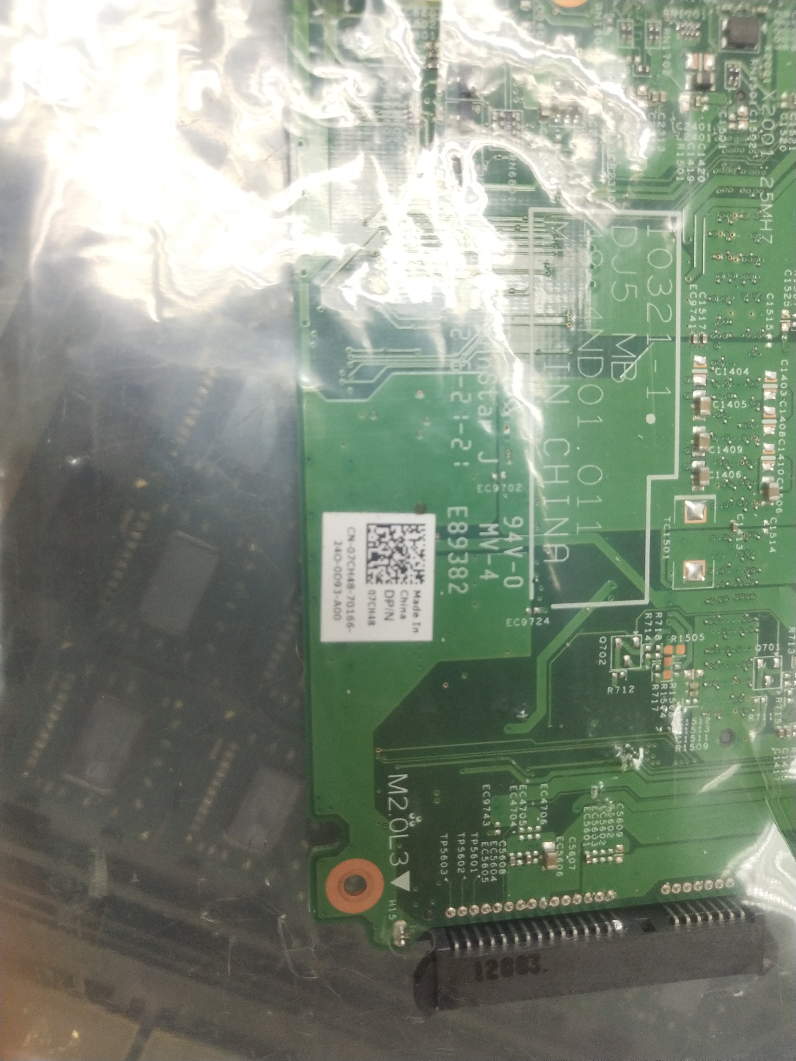 Neu Dell Vostro V131 07CH48 Hauptplatine 2,3 GHz Core i3 2x USB 1x Ethernet